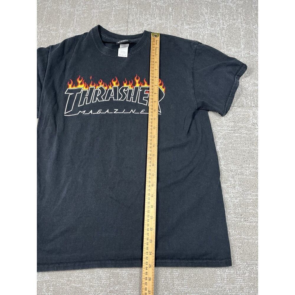 Thrasher Magazine Gilman Black Skater T-Shirt Size M - Picture 4 of 5